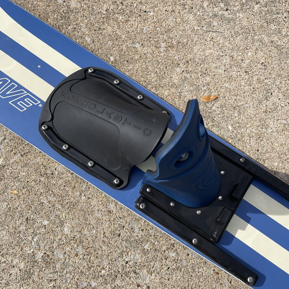 Vintage Taperflex Slalom Water Ski Concave Competition 66” Fiberglass