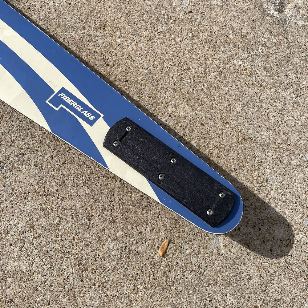 Vintage Taperflex Slalom Water Ski Concave Competition 66” Fiberglass