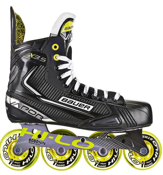 New Bauer Vapor X3.5 Inline Skates Regular Width Size 8.5 SidelineSwap