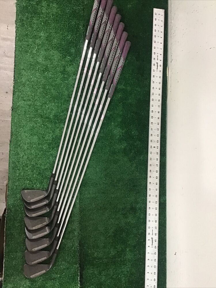 Tour Select Spectrum Iron Set 3PW With Ladies Steel Shafts SidelineSwap