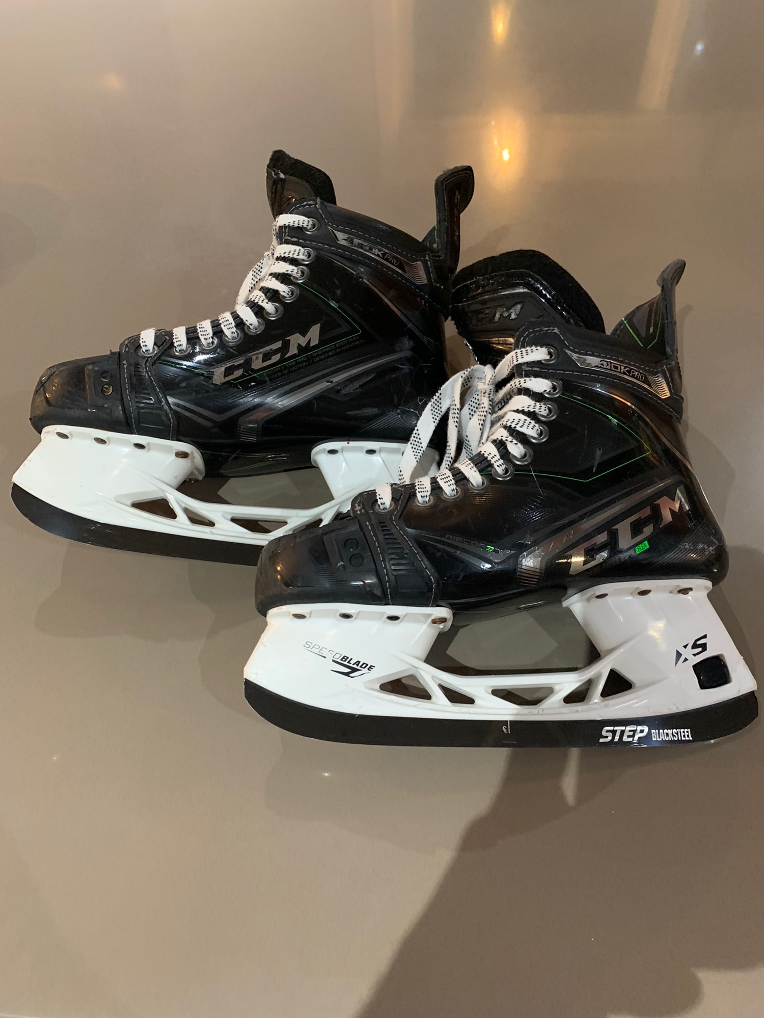 Used CCM Regular Width Size 6 RibCor 100k Pro Hockey Skates SidelineSwap