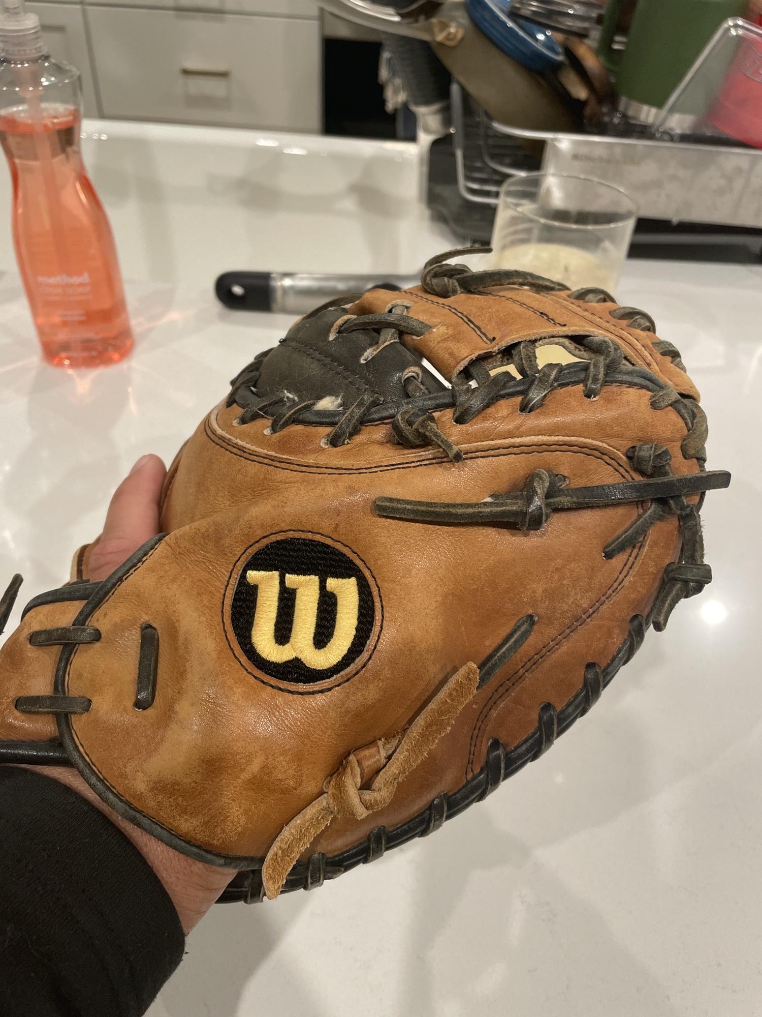 Used Catcher's 32.5" A2000 Baseball Glove SidelineSwap