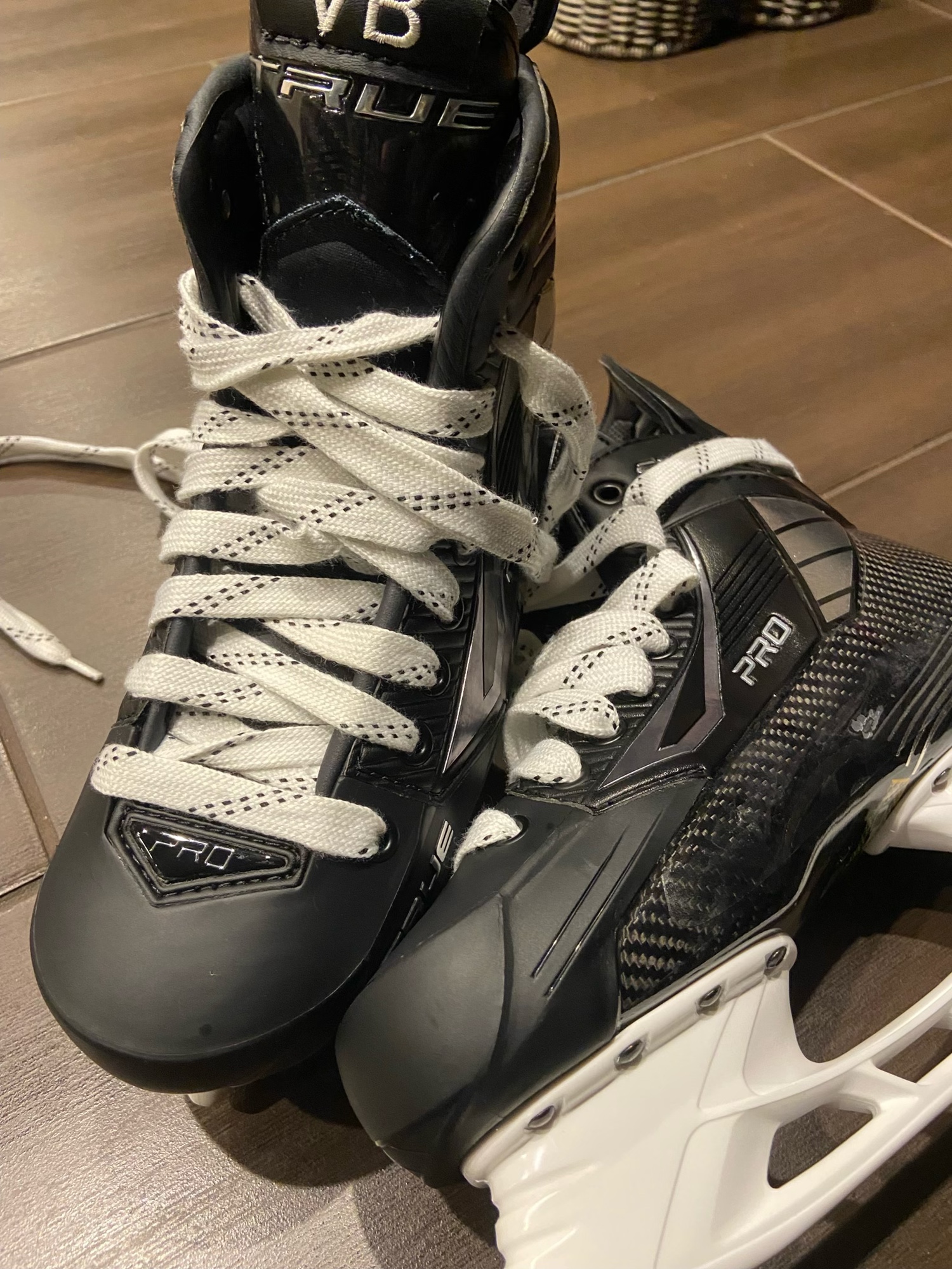 New True Pro Stock Size 7 Catalyst Pro Hockey Skates SidelineSwap
