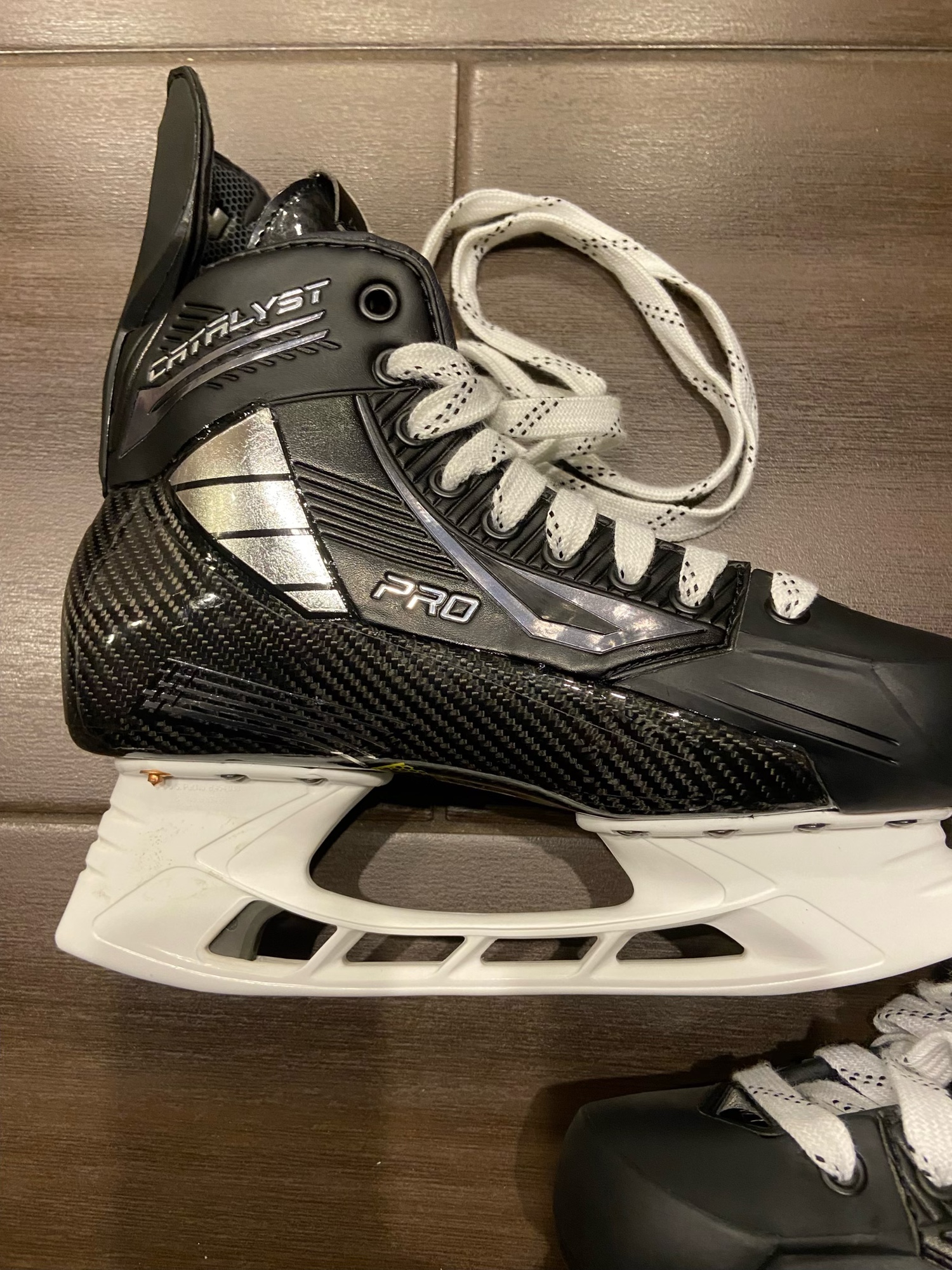 New True Pro Stock Size 7 Catalyst Pro Hockey Skates SidelineSwap