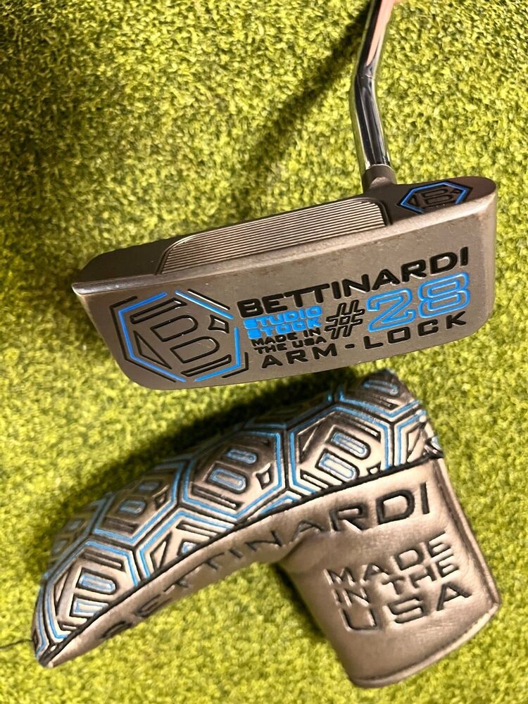 Bettinardi 2018 Studio Stock 28 Arm Lock Putter, 44" RH SidelineSwap