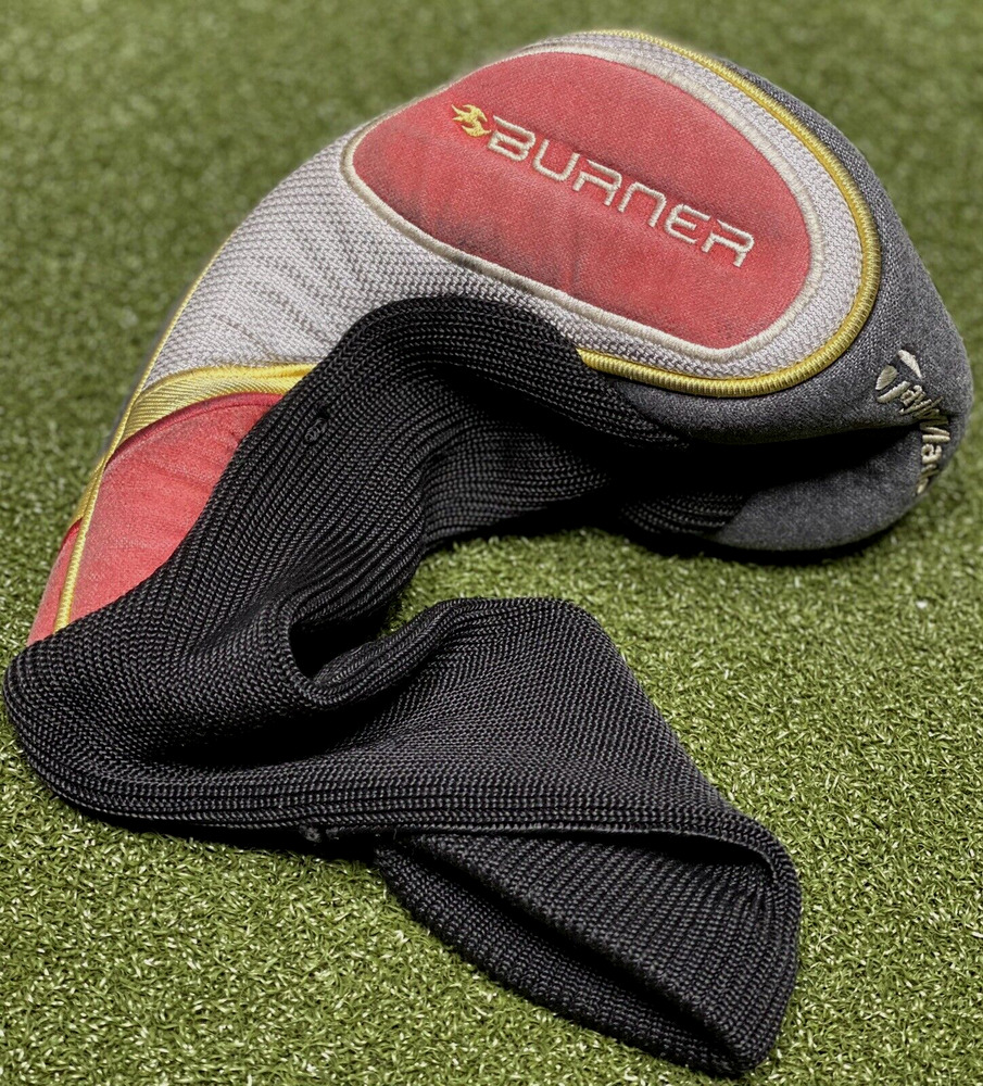TaylorMade Burner 460cc Driver Cover Headcover 1W Black/Red 2256