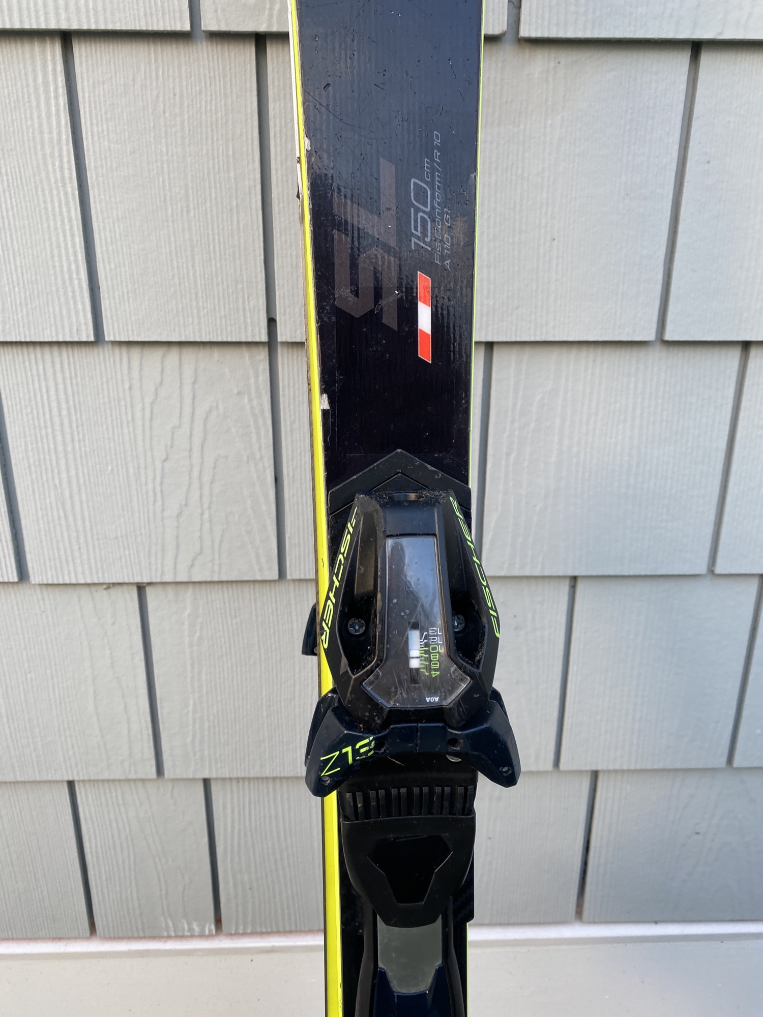 Fisher SL 150 skis | SidelineSwap | Buy and Sell on SidelineSwap