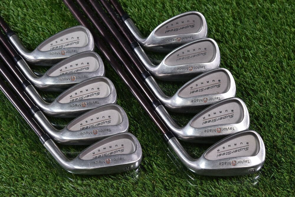 TAYLORMADE BURNER SUPERSTEEL IRONS SET 3P+S+L W/ R80 REGULAR FLX