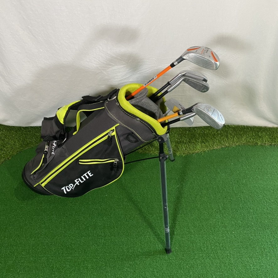Junior Golf Club Set 6 Clubs With Stand Bag Ages 69 Years Old