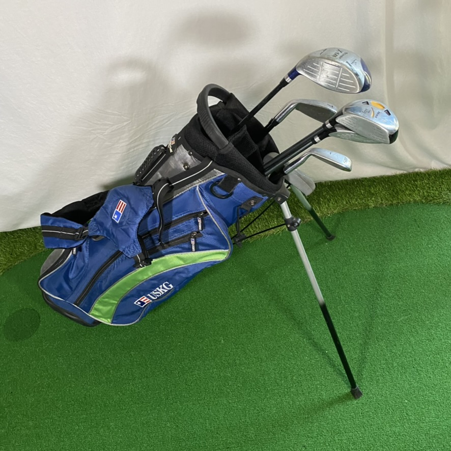 Junior Golf Club 7 Club Set With Stand Bag Ages 912 Years Old