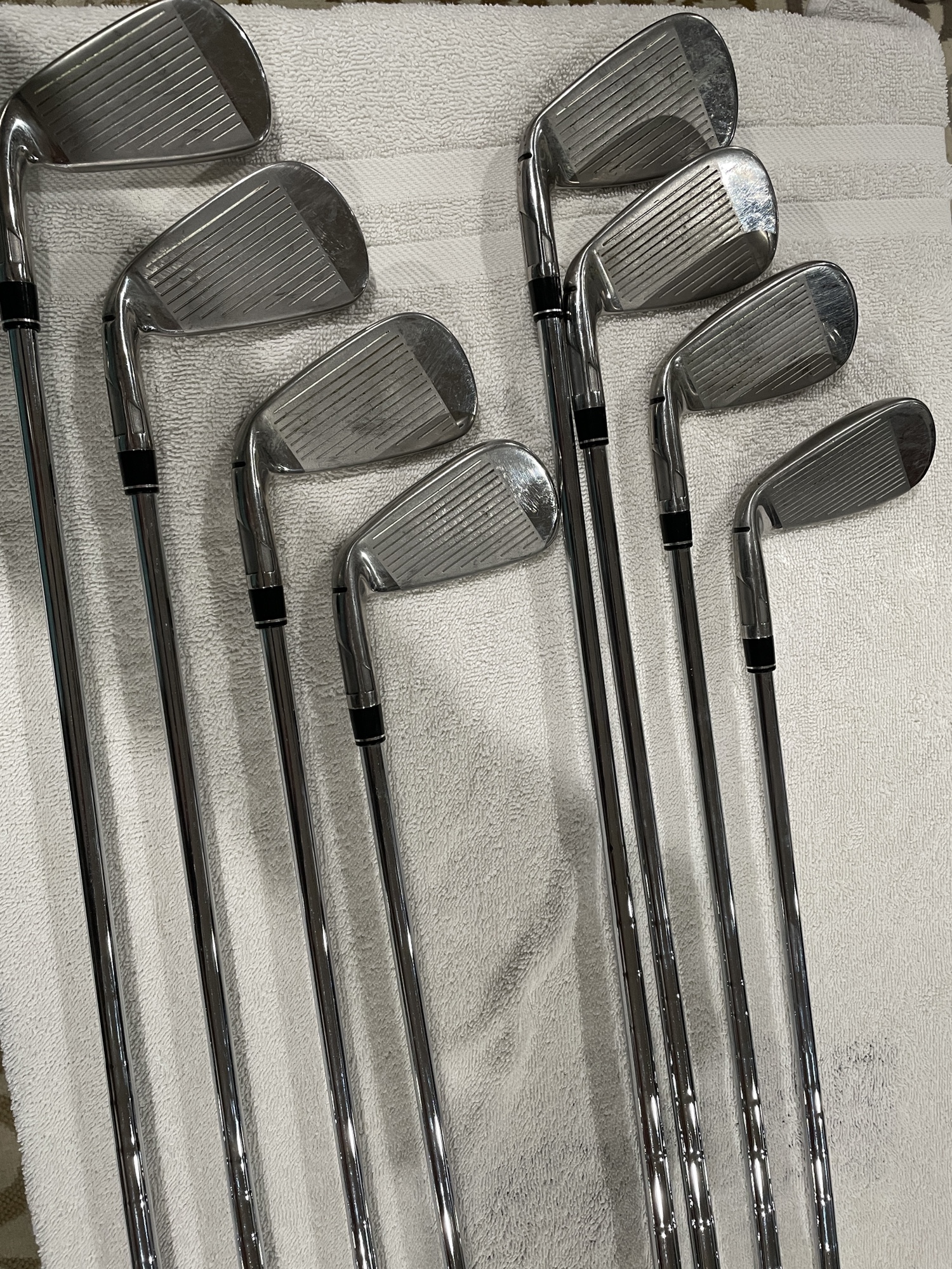 Men's Right Handed Uniflex Steel Shaft Speedblade Iron Set SidelineSwap