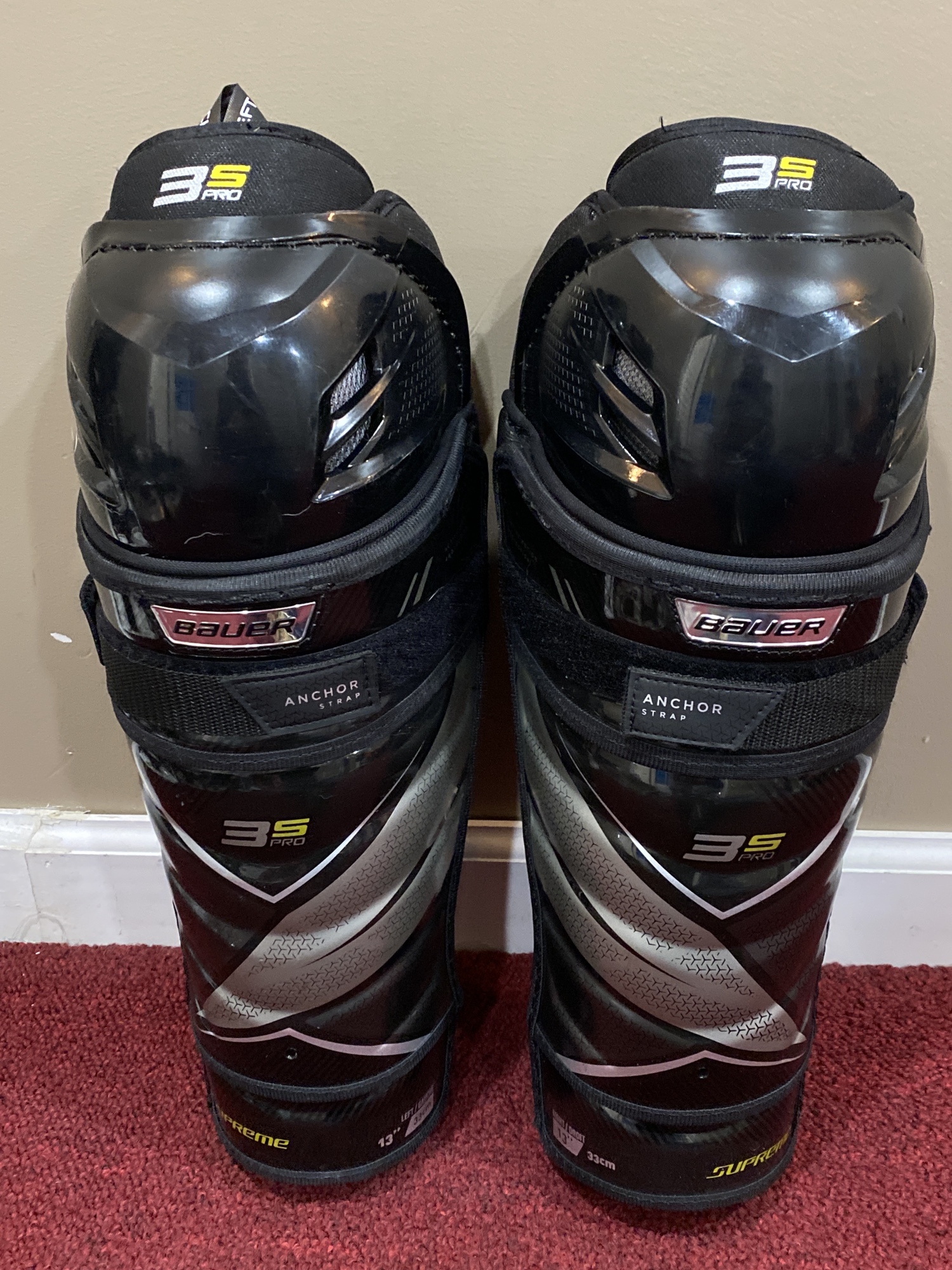 Bauer 3S Pro Shin Pads Size 13 ItemJTSH13 SidelineSwap