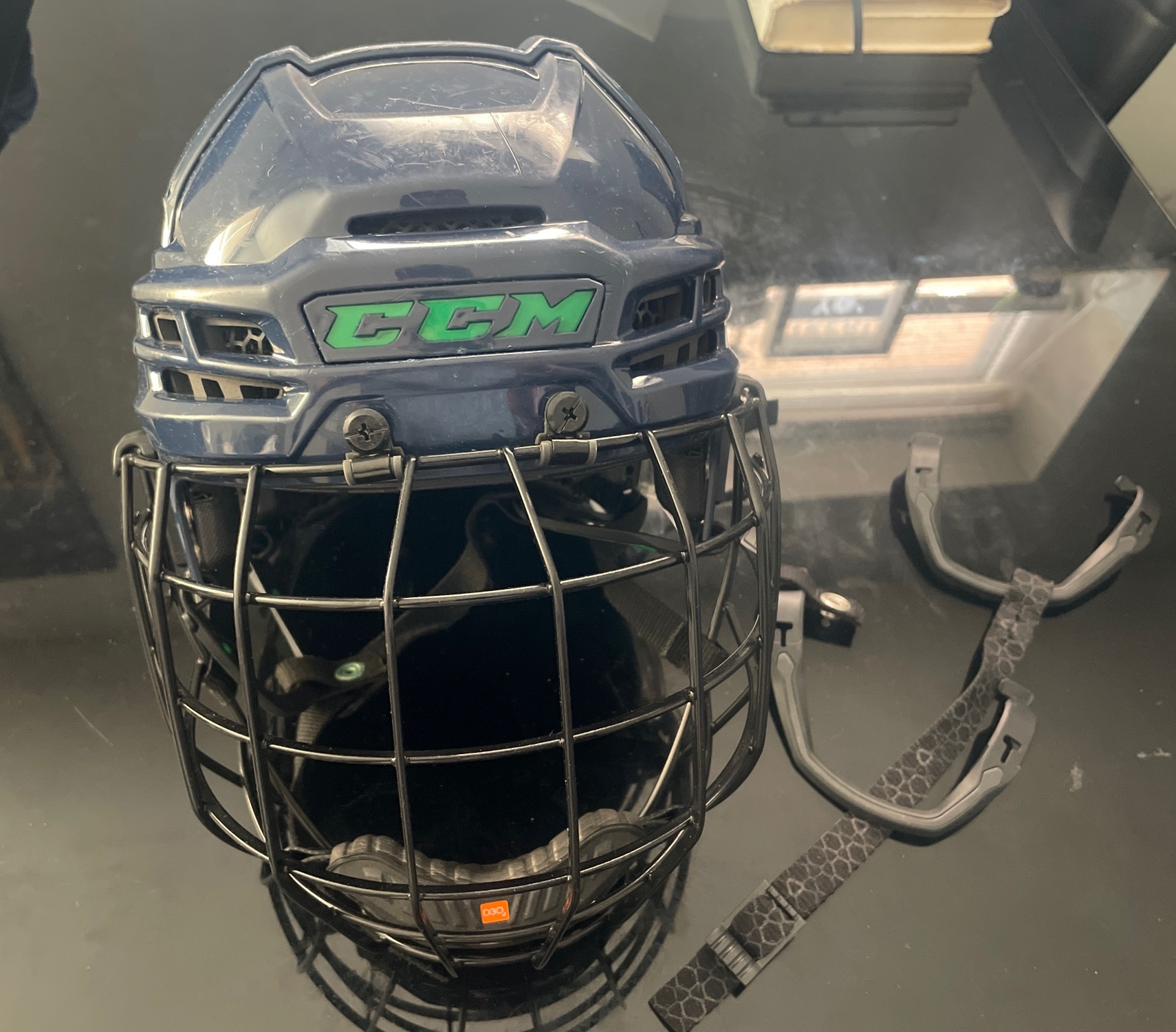 CCM Super Tacks X Hockey Helmet & Cage Combo SidelineSwap
