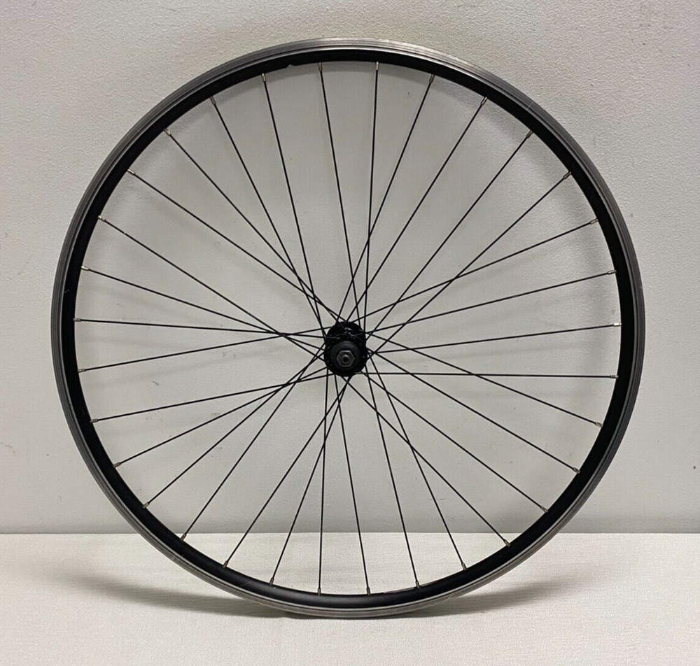 Matrix 750 32Spoke Black Aluminum 700C Road Bike Front Wheel Fast
