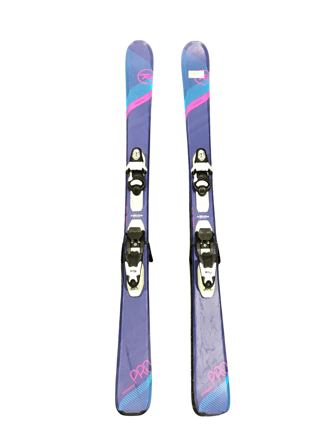 Used Rossignol Experience Pro 128 Cm Boys' Downhill Ski Combo