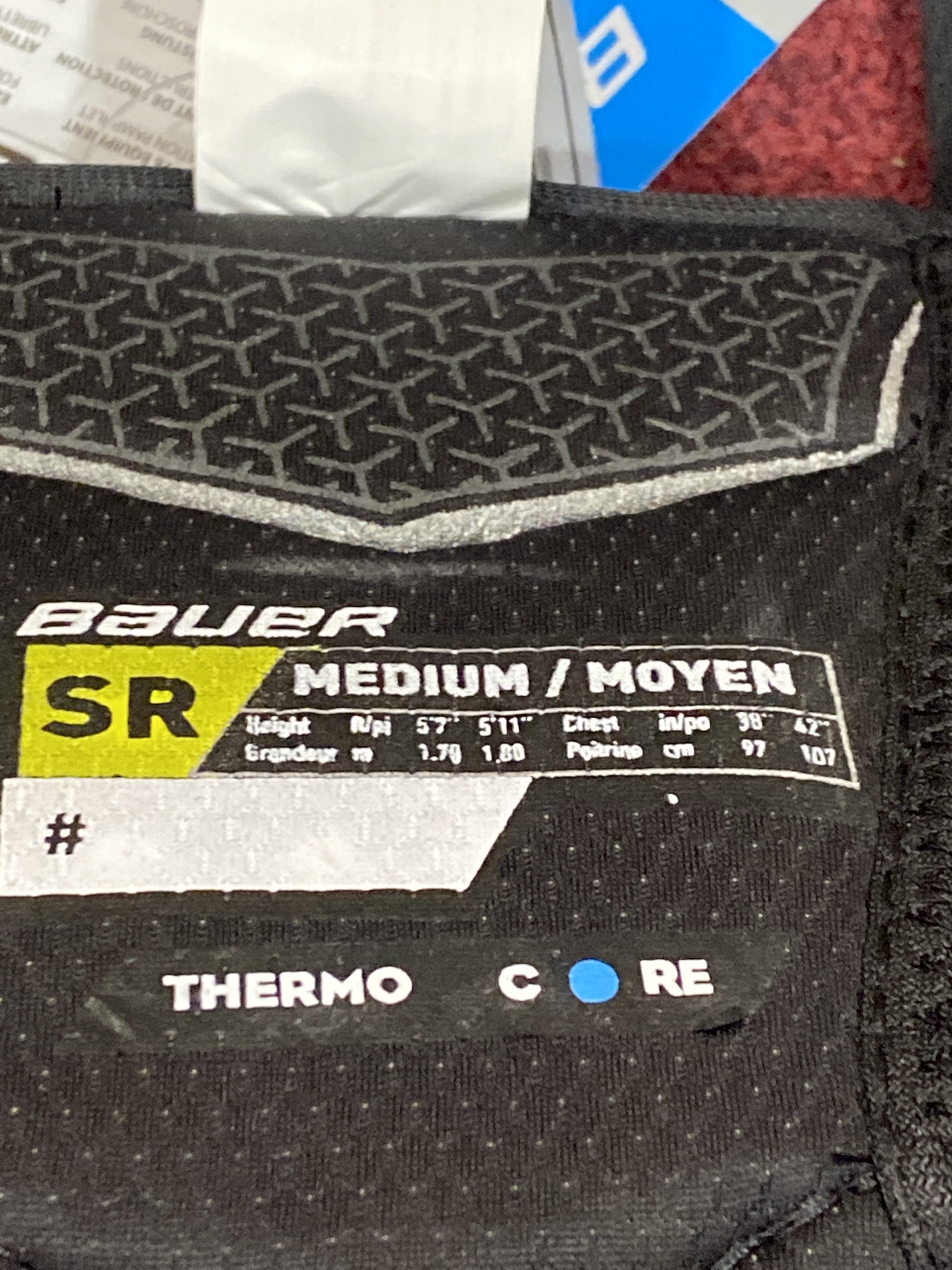 Senior Medium Bauer Supreme Ultrasonic Shoulder Pads ItemJTUSM