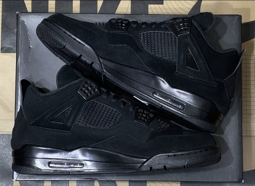 Air Jordan 4 retro black cat shoes SidelineSwap