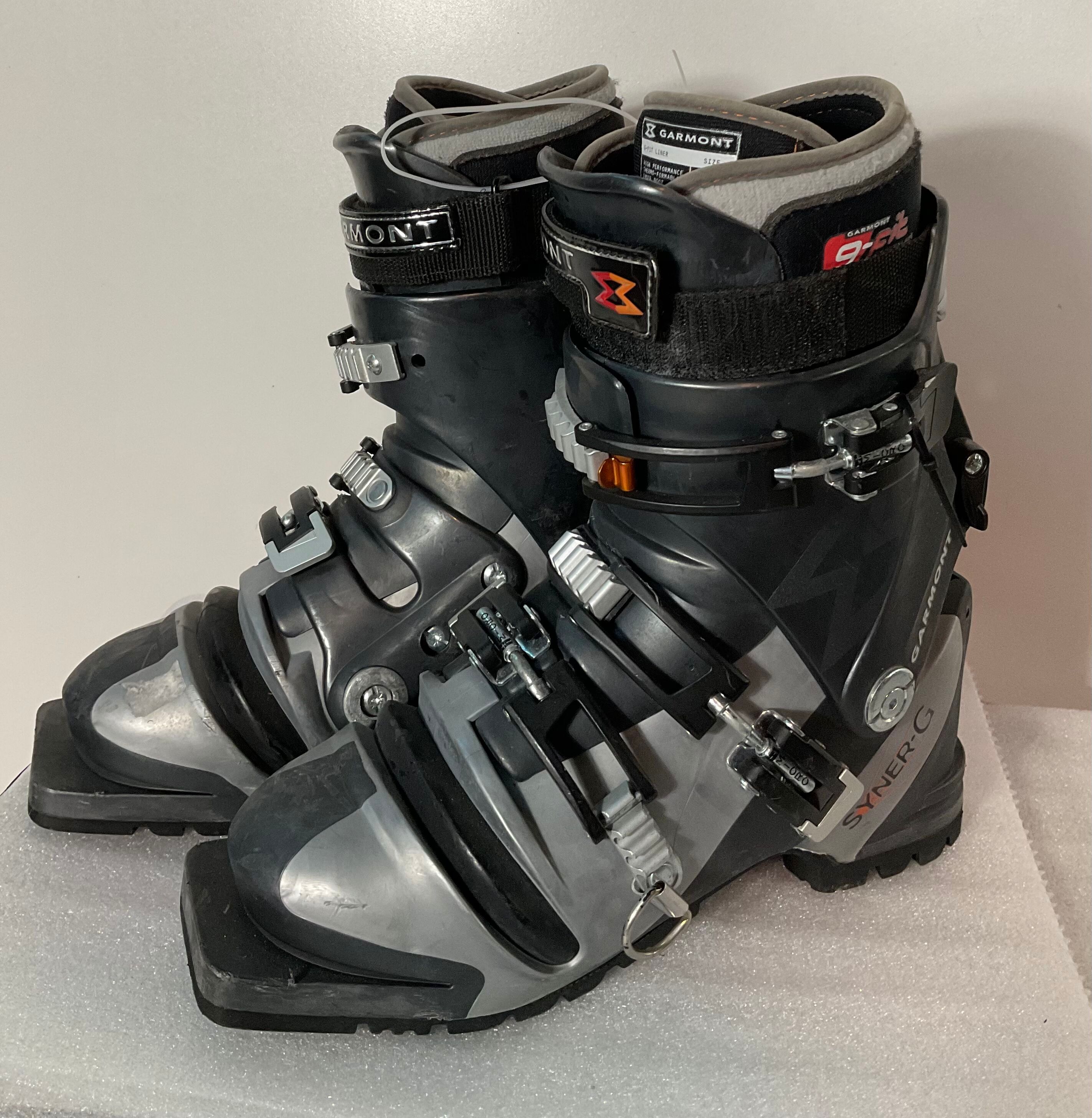 Used Garmont SynerG Telemark Ski Boots Size 25.0 (SY1196) SidelineSwap