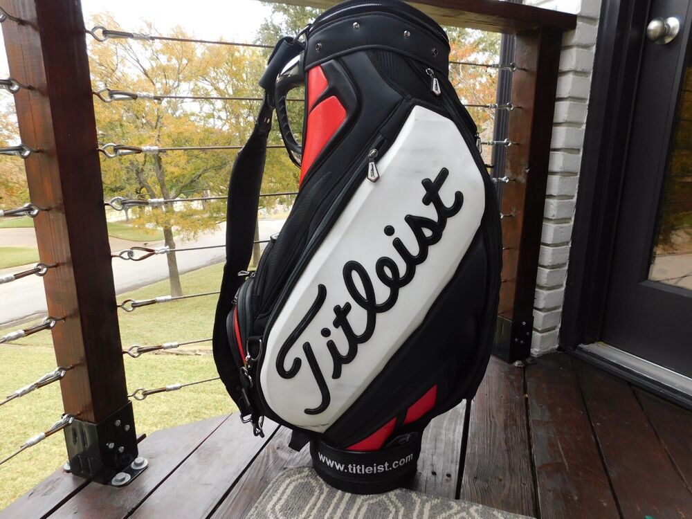 Titleist Golf Cart Bag w/ Rain Cover SidelineSwap