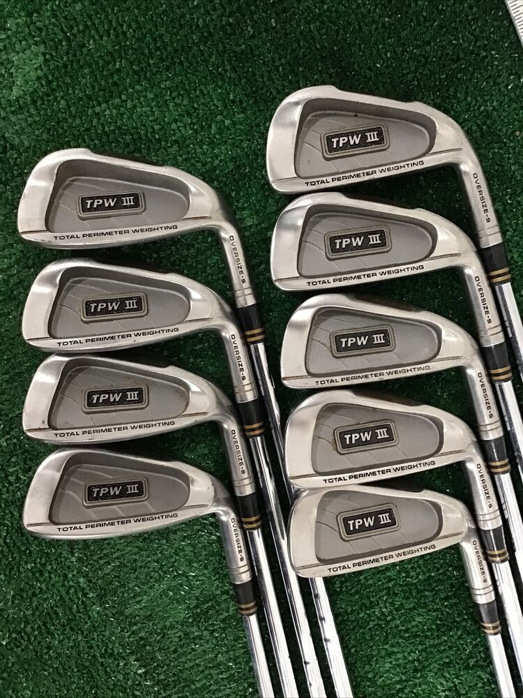 Pinseeker TPW III Oversize Iron Set 3PW, SW With Regular Steel Shafts