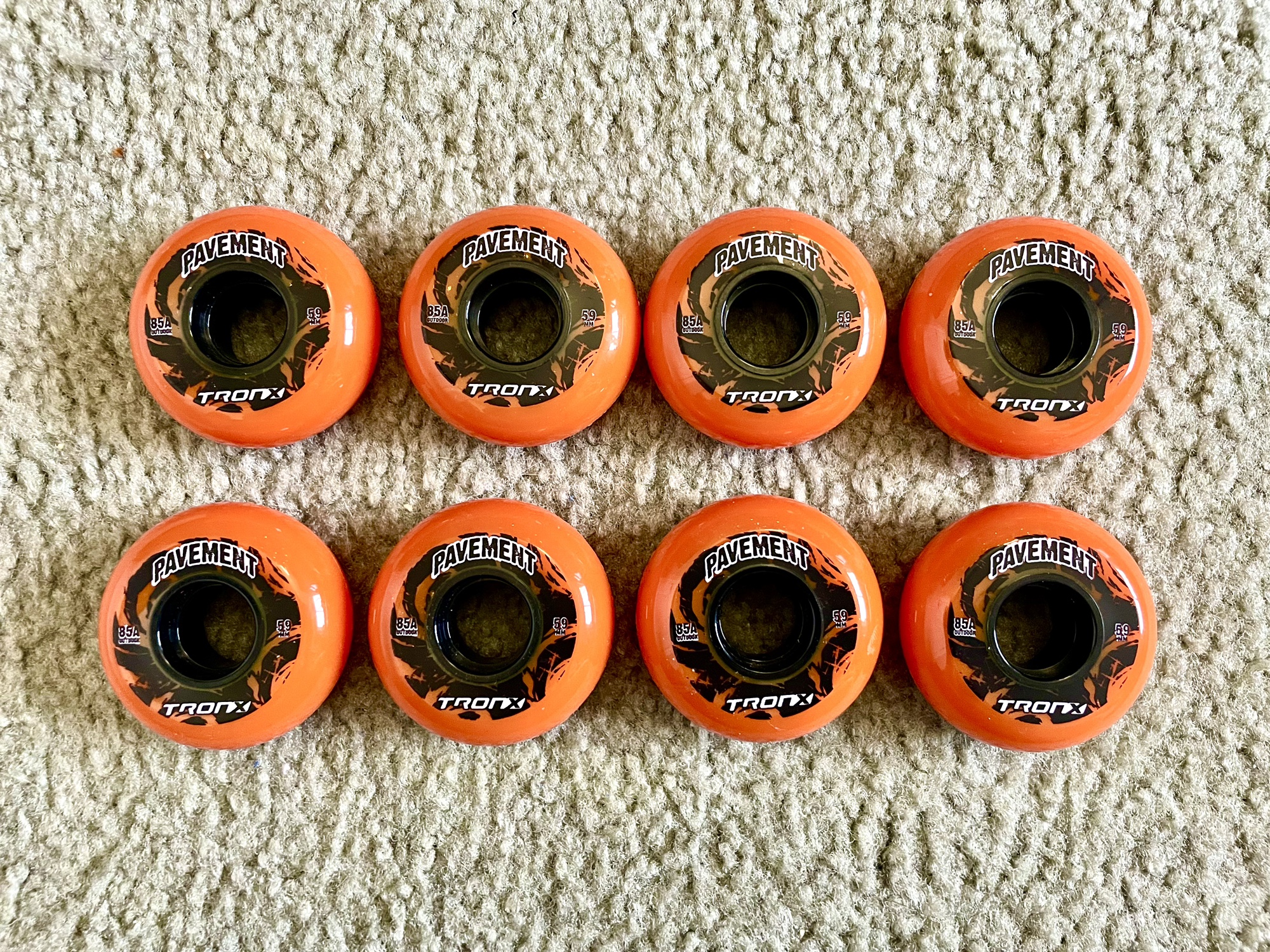 Tron Giga Hz Outdoor Inline Hockey Wheels (New, Set of 8) SidelineSwap