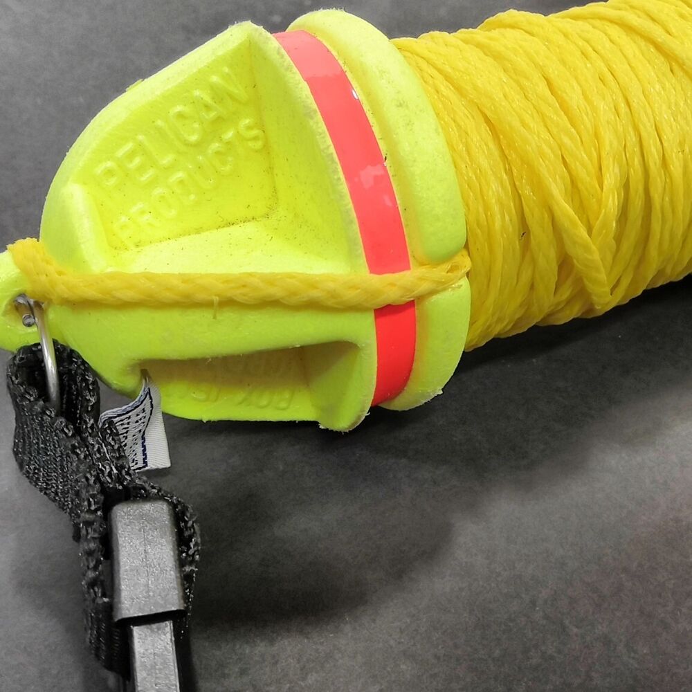 Pelican Float / Pop Up Marker Recovery System Buoy 100 Line & Weight