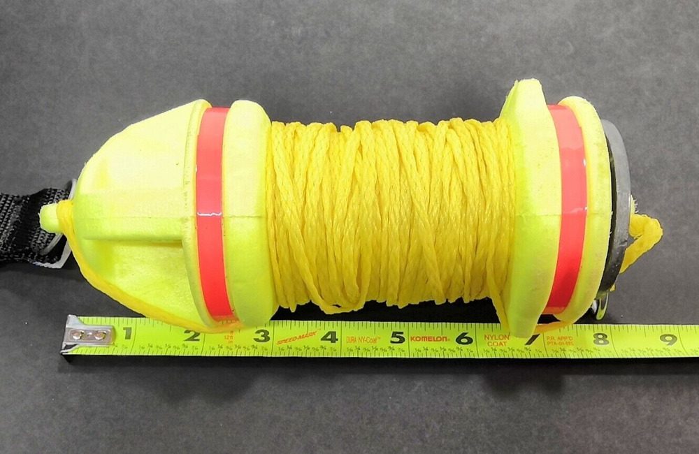 Pelican Float / Pop Up Marker Recovery System Buoy 100 Line & Weight