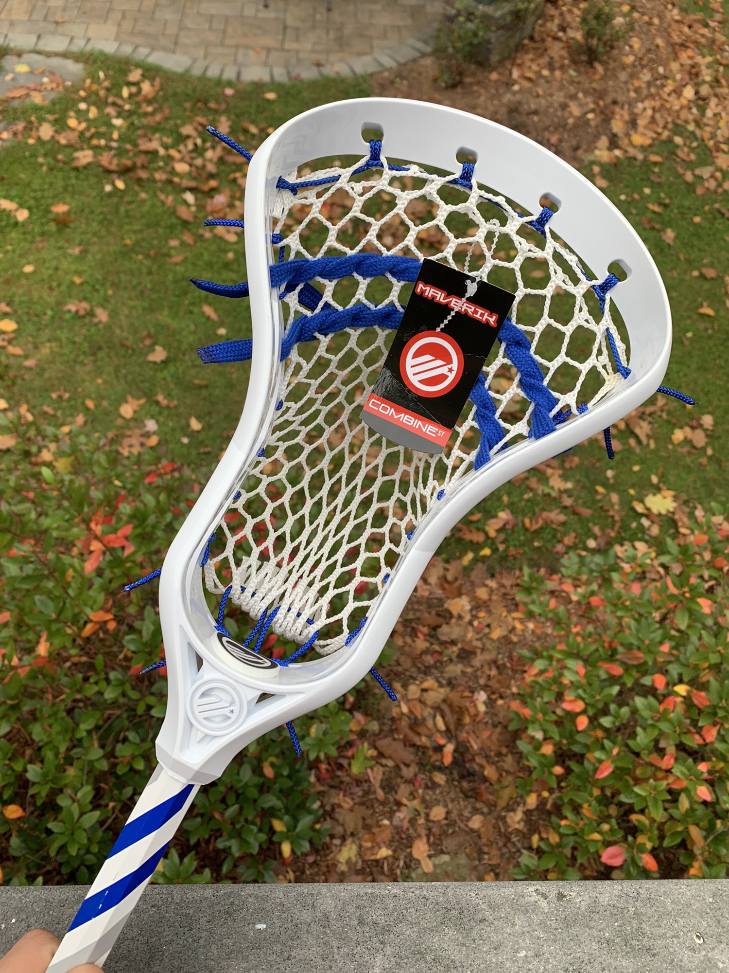 New Youth/Beginner Maverik Combine Complete Lacrosse Stick Custom strung w/semisoft mesh 10U
