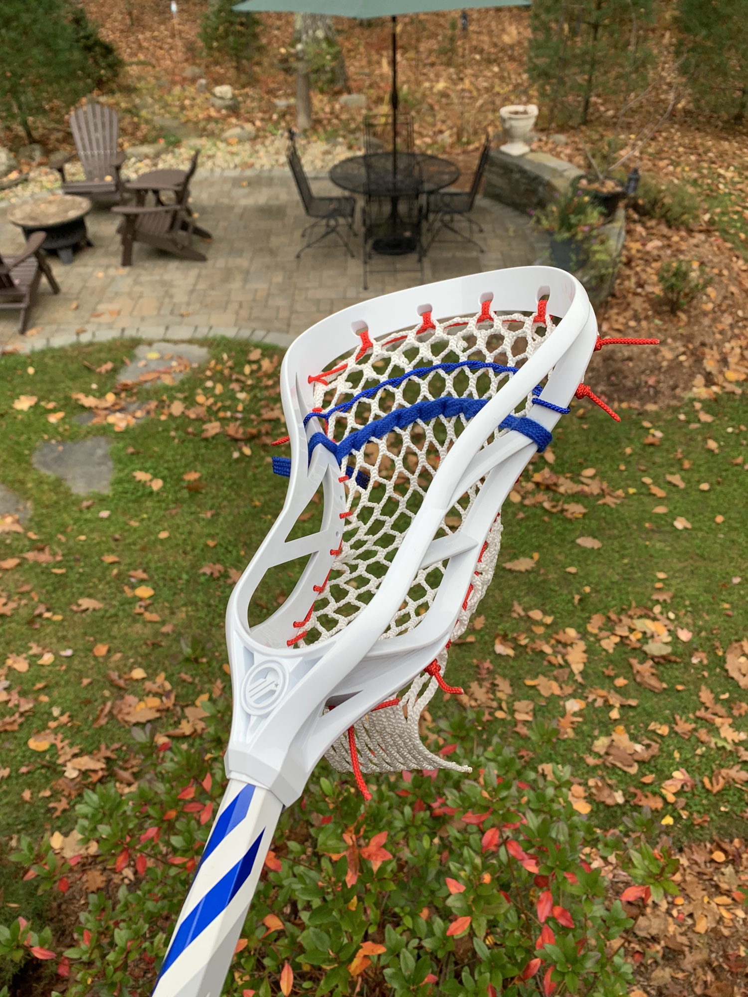 New Youth/Beginner Maverik Combine Complete Lacrosse Stick Custom strung w/semisoft mesh 10U