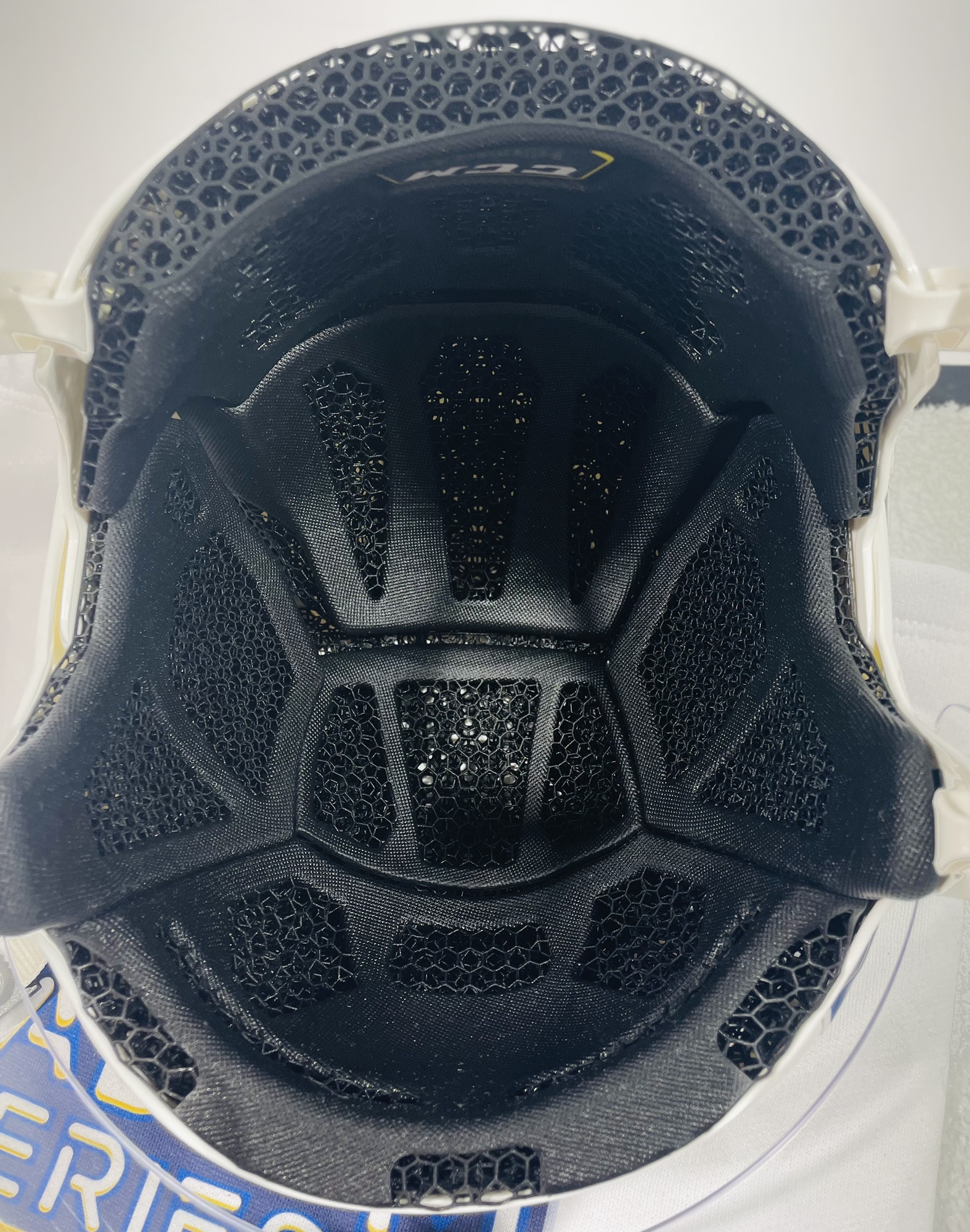 *RARE* TB Lightning 2022 Stadium Series Game Used SuperTacks X Helmet w