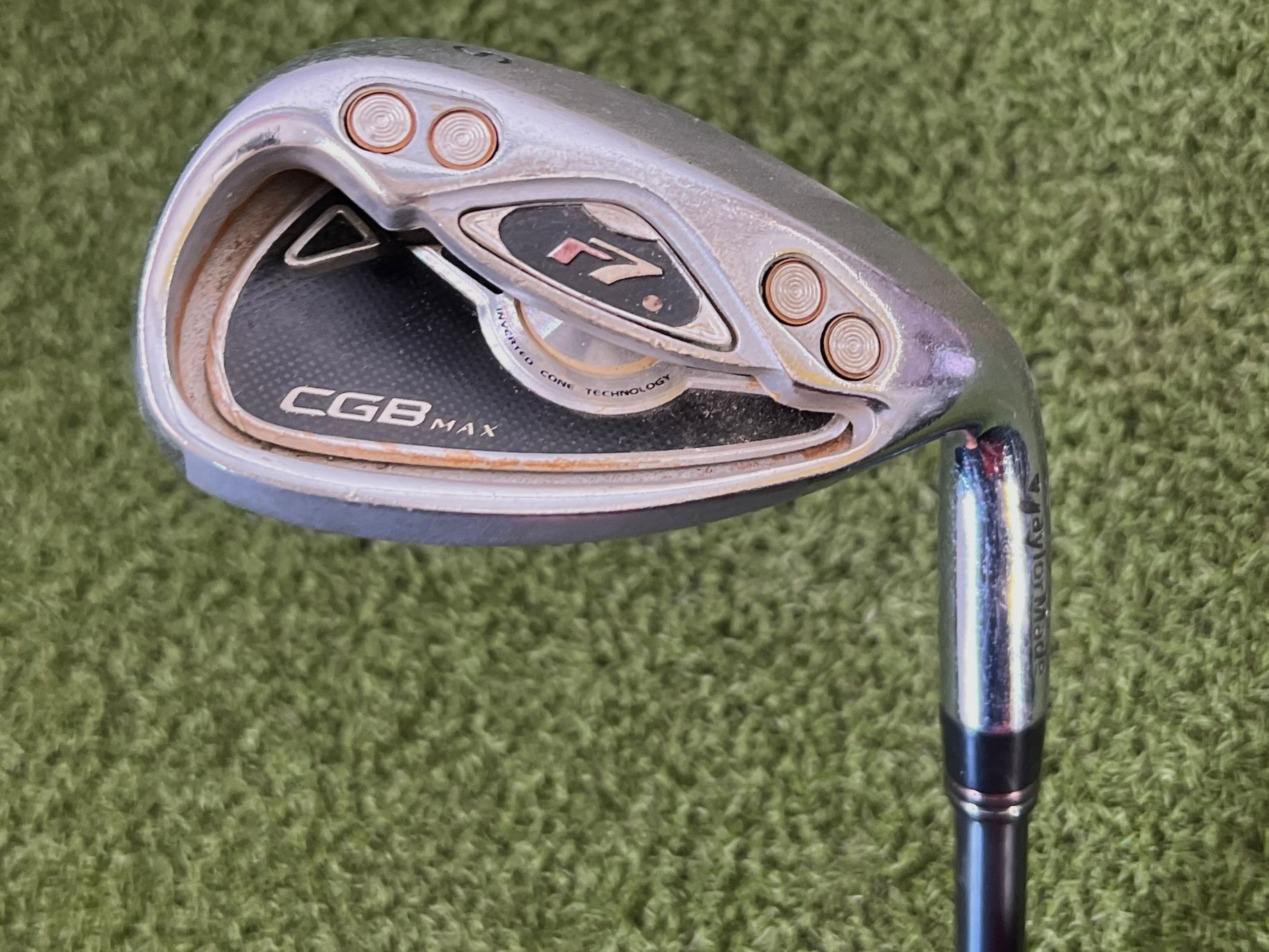 TaylorMade r7 CGB Max Sand Wedge, RH, 36", REAX 55 Regular Graphite