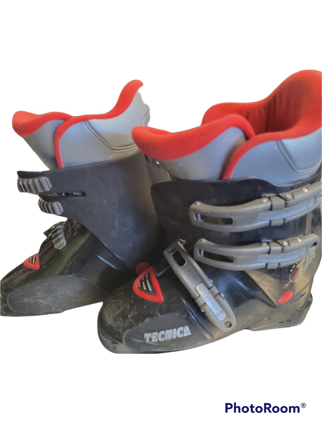 Used Tecnica Youth Ski Boot 235 Mp J05.5 W06.5 Downhill Ski Boys