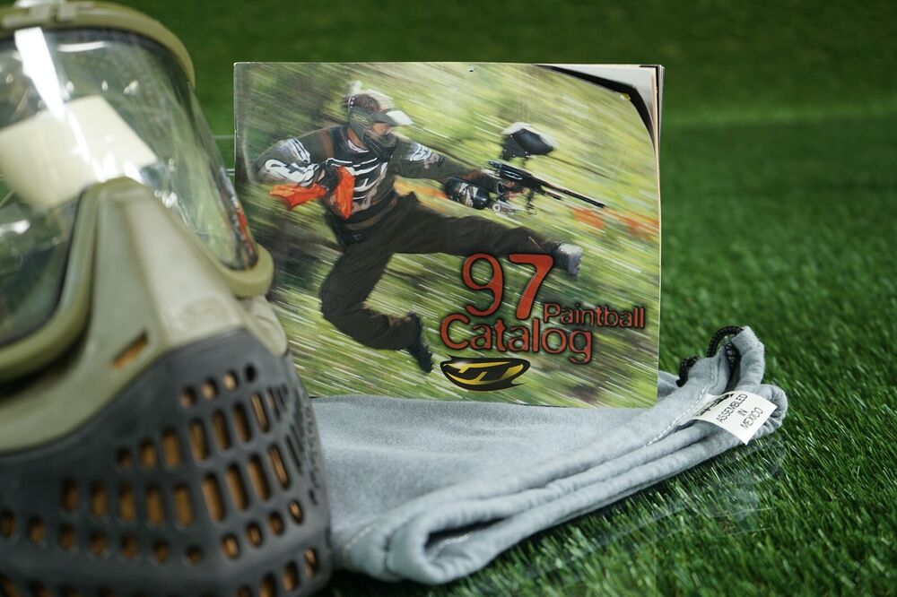JT FLEX 7 ORIGNAL VINTAGE 1996 RARE OLD SCHOOL PAINTBALL MASK W/ VISOR