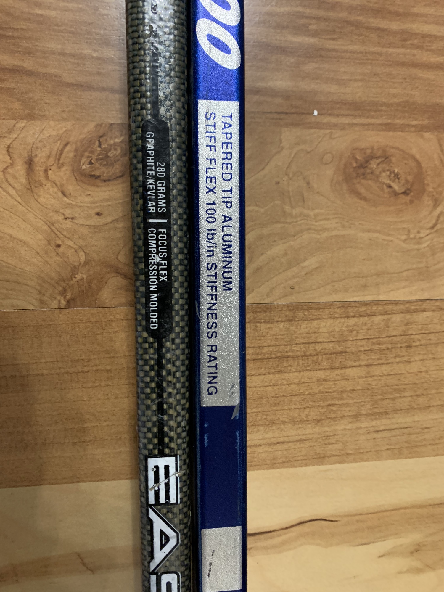 Easton Aluminum Pro Stock Tflex 100 Shaft And Kevlar Z Bubble Shaft