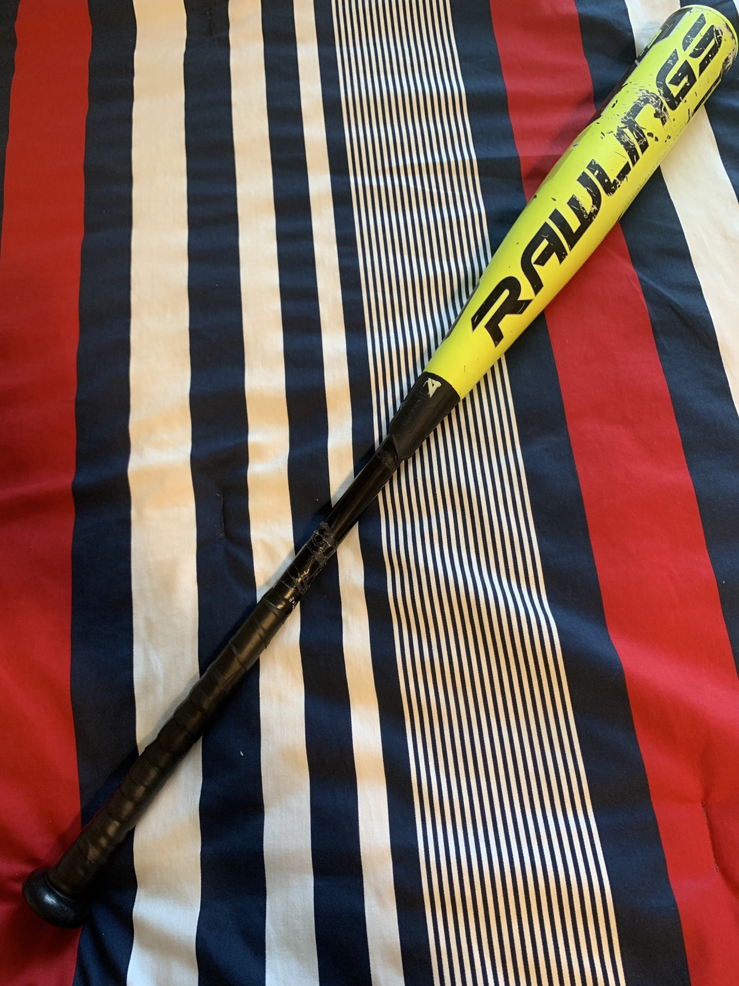 *GOOD* 2018 Rawlings QUATRO Glowstick BBCOR 32"/29oz (3) 25/8" FAST