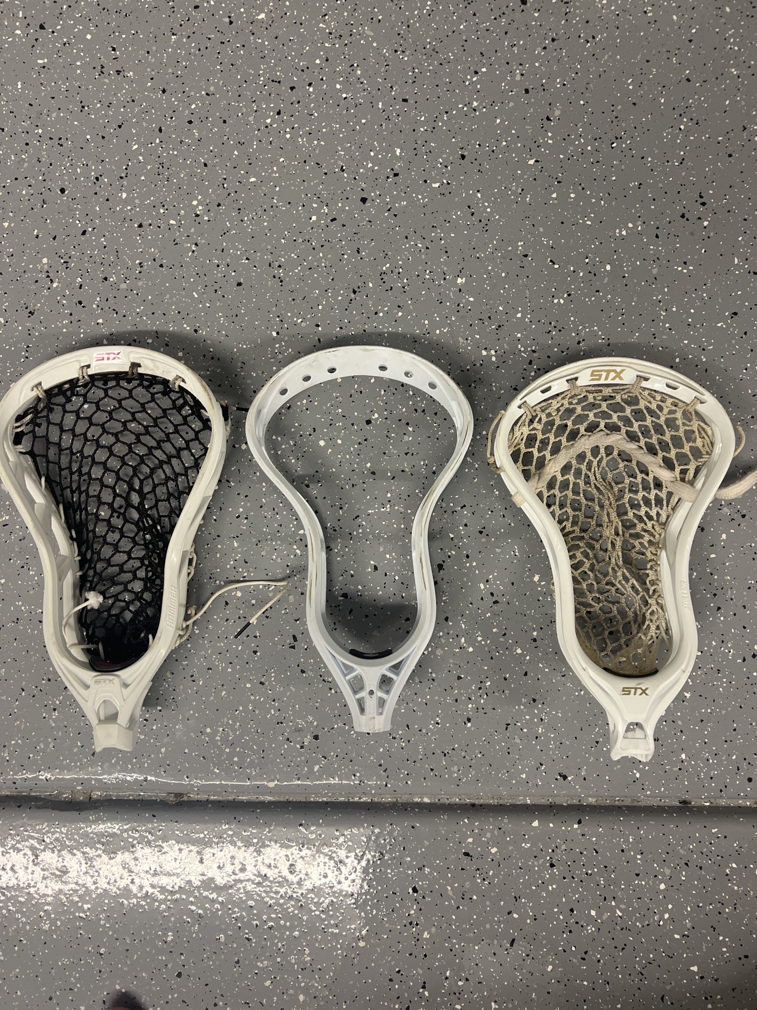 Lacross heads Syd stallion and hammer and string king head SidelineSwap