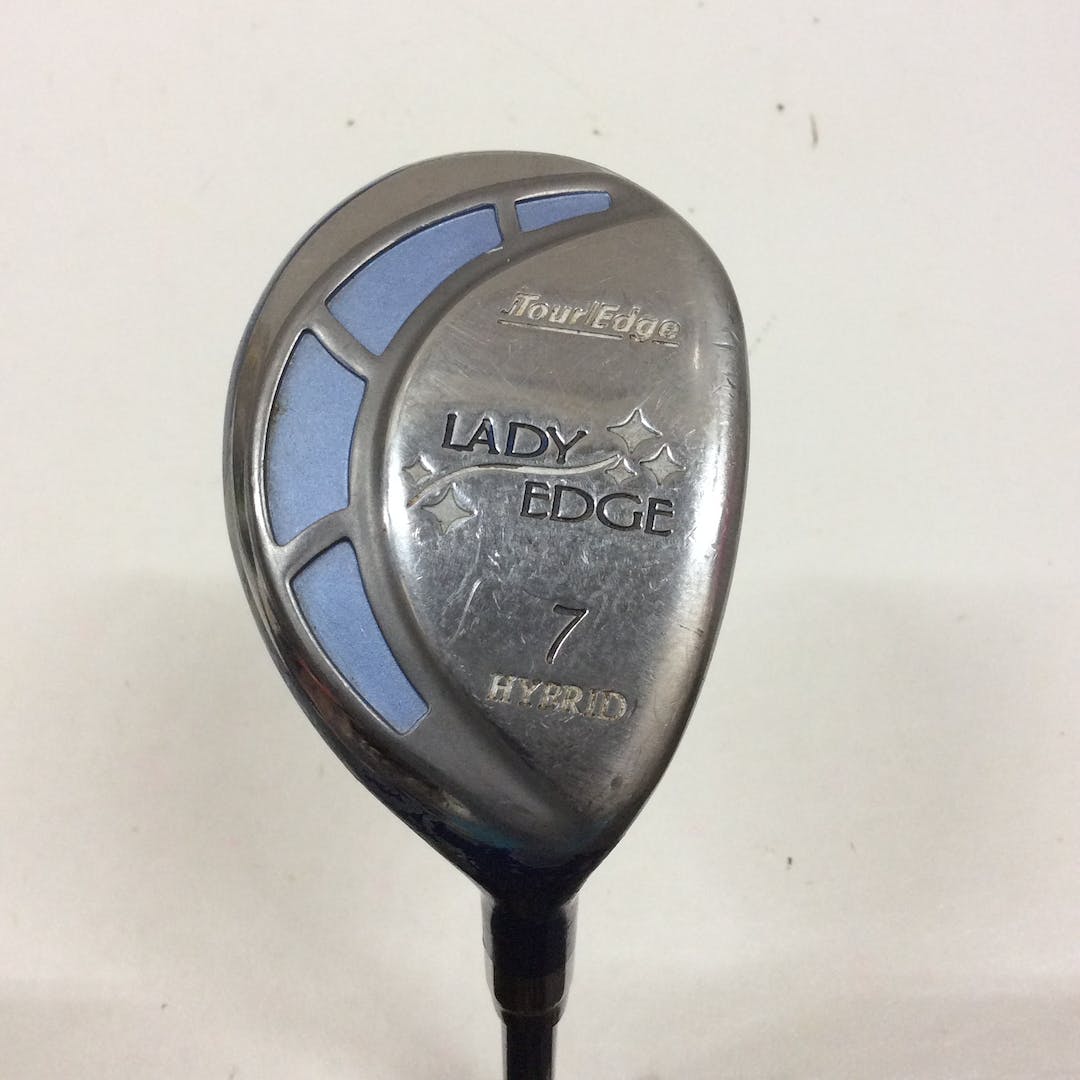 Used Tour Edge Lady Edge 6 Wood Hybrid 7 Hybrid Ladies Flex Steel Shaft