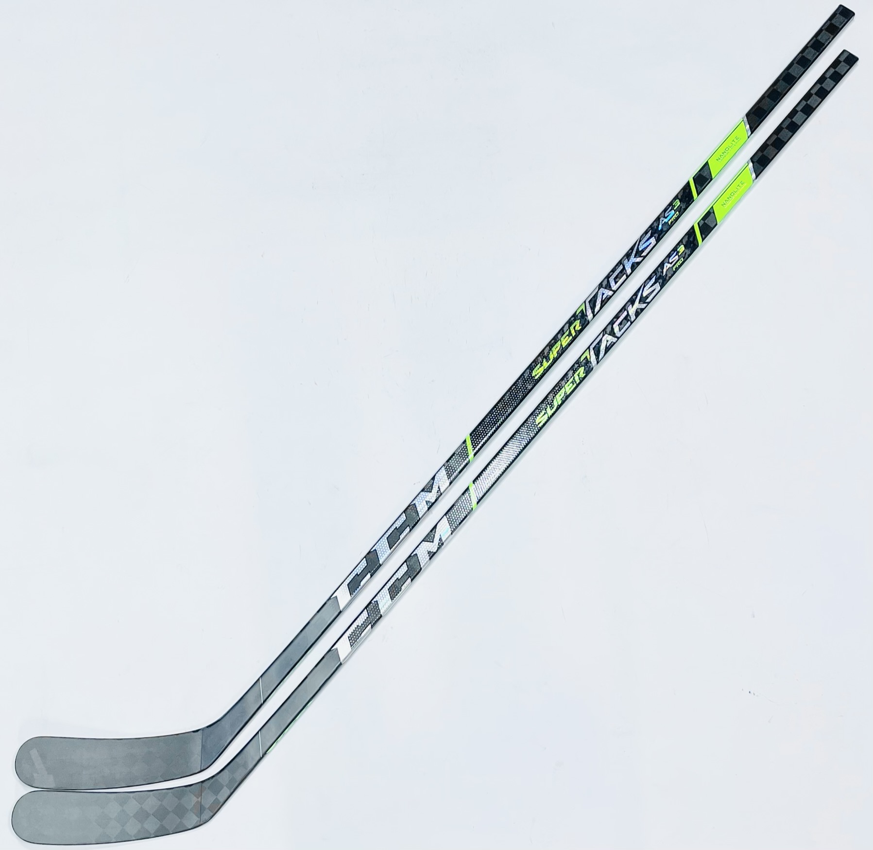 New 2 Pack CCM Supertacks AS3 Pro Hockey SticksRH75 FlexPM9Stick