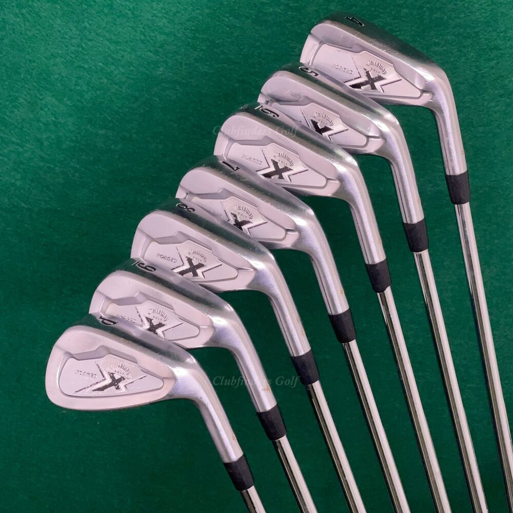 Callaway X 2007 4PW Iron Set Project X Rifle 6.0 Flighted Steel