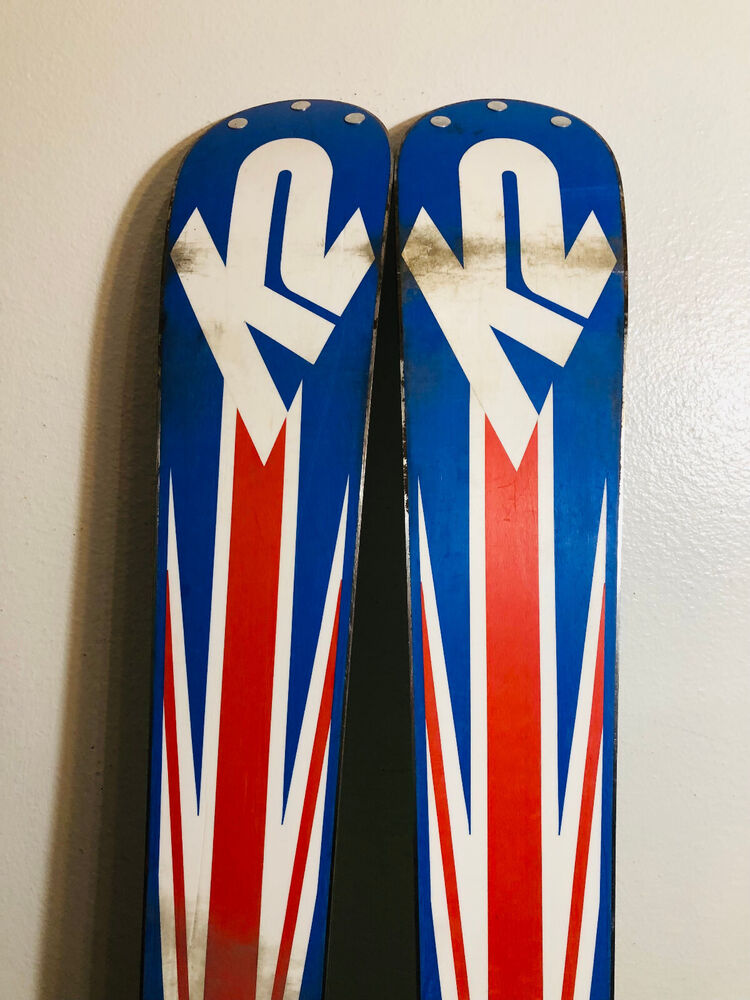 K2 Seth Pistol Twin Tip Downhill Skis 189 cm Elan Adrenaline Demo Bindings NICE SidelineSwap