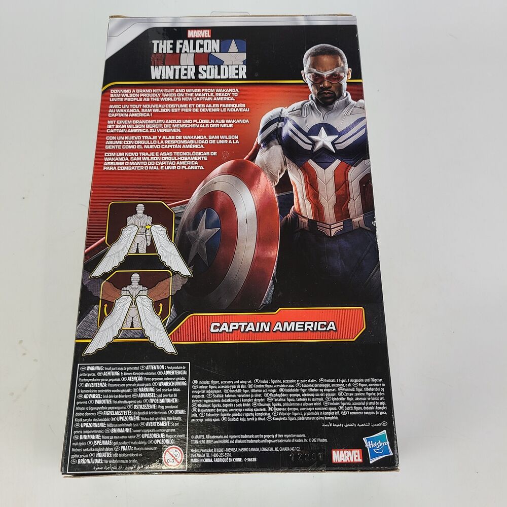 Marvel Titan Hero Series The Falcon Winter Soldier Action Figure