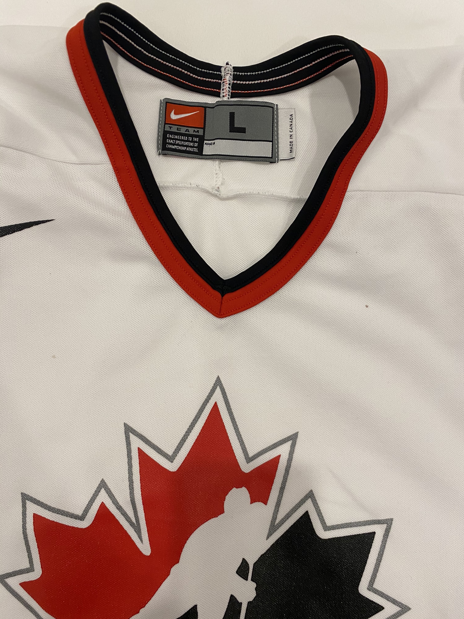 Vintage Nike Team Canada Hockey Jersey SidelineSwap