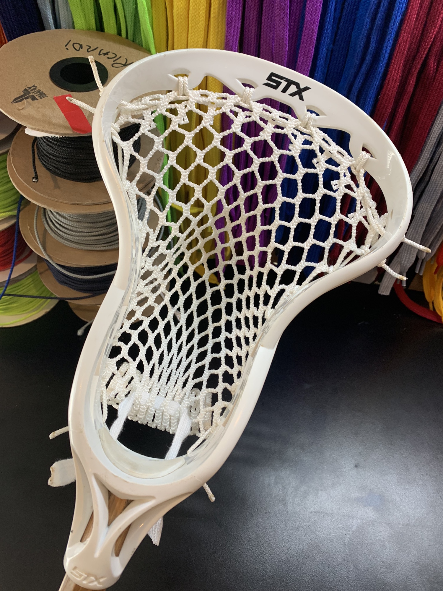 Refurbished Attack & Midfield Custom Strung STX Bionic Lacrosse Head W