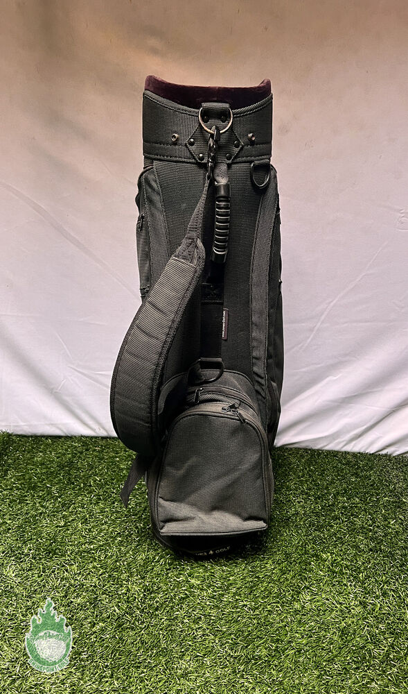 Used Jones Sports Co. Golf Cart/Carry Bag 5Way Green w/ Rainhood 8