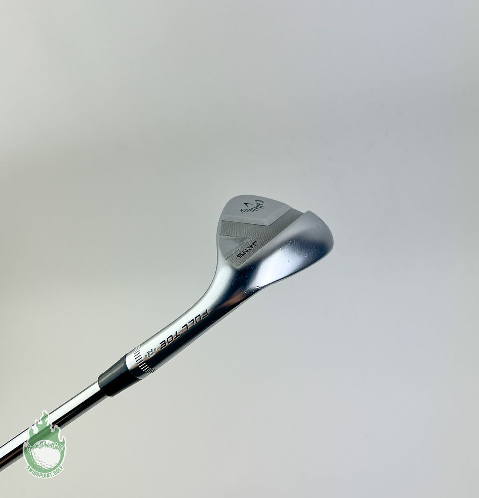 Used RH Callaway Jaws Chrome Full Toe Wedge 58*10 Wedge Flex Steel