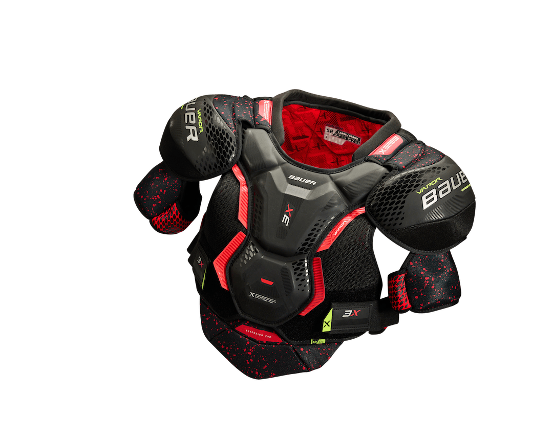 New Bauer Senior Vapor 3x Shoulder Int Hockey Shoulder Pads Lg