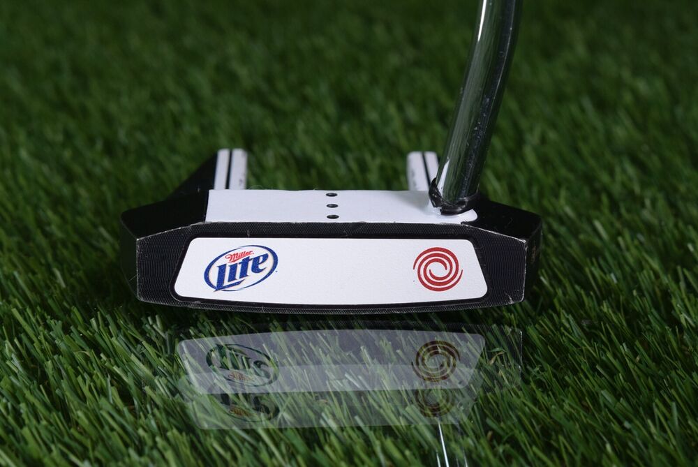 ODYSSEY VERSA 7 35” MALLET PUTTER W/ ODYSSEY GRIP, & MILLER LITE LOGO