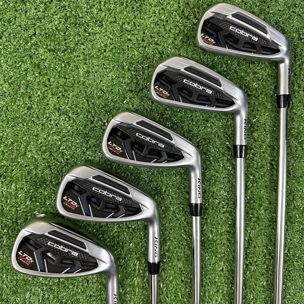 Cobra LTDx One Length Iron Set 6PW KBS Tour 90 Steel Regular Flex RH