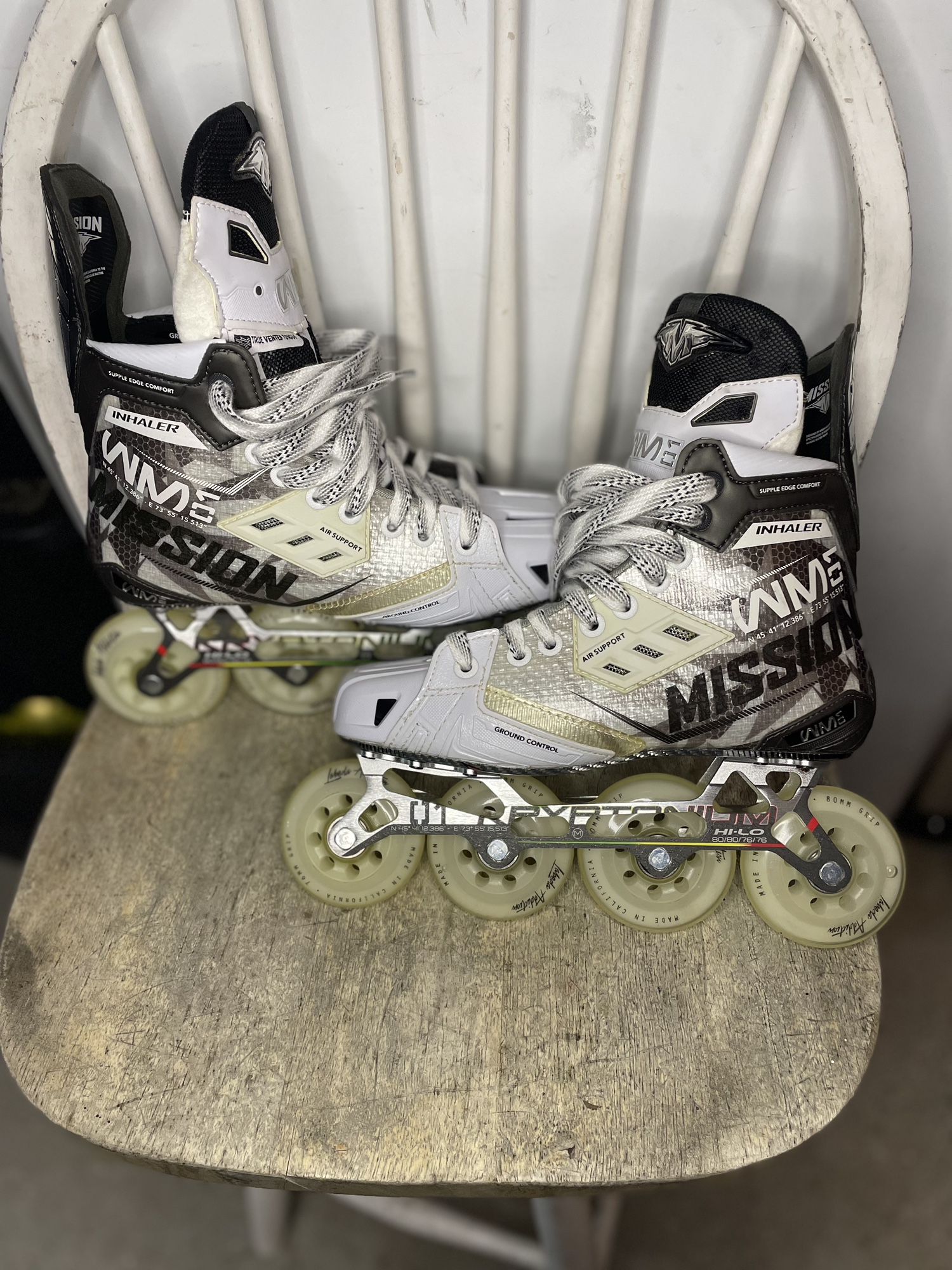 New Mission Regular Width Size 6.5 Inhaler WM01 Inline Skates