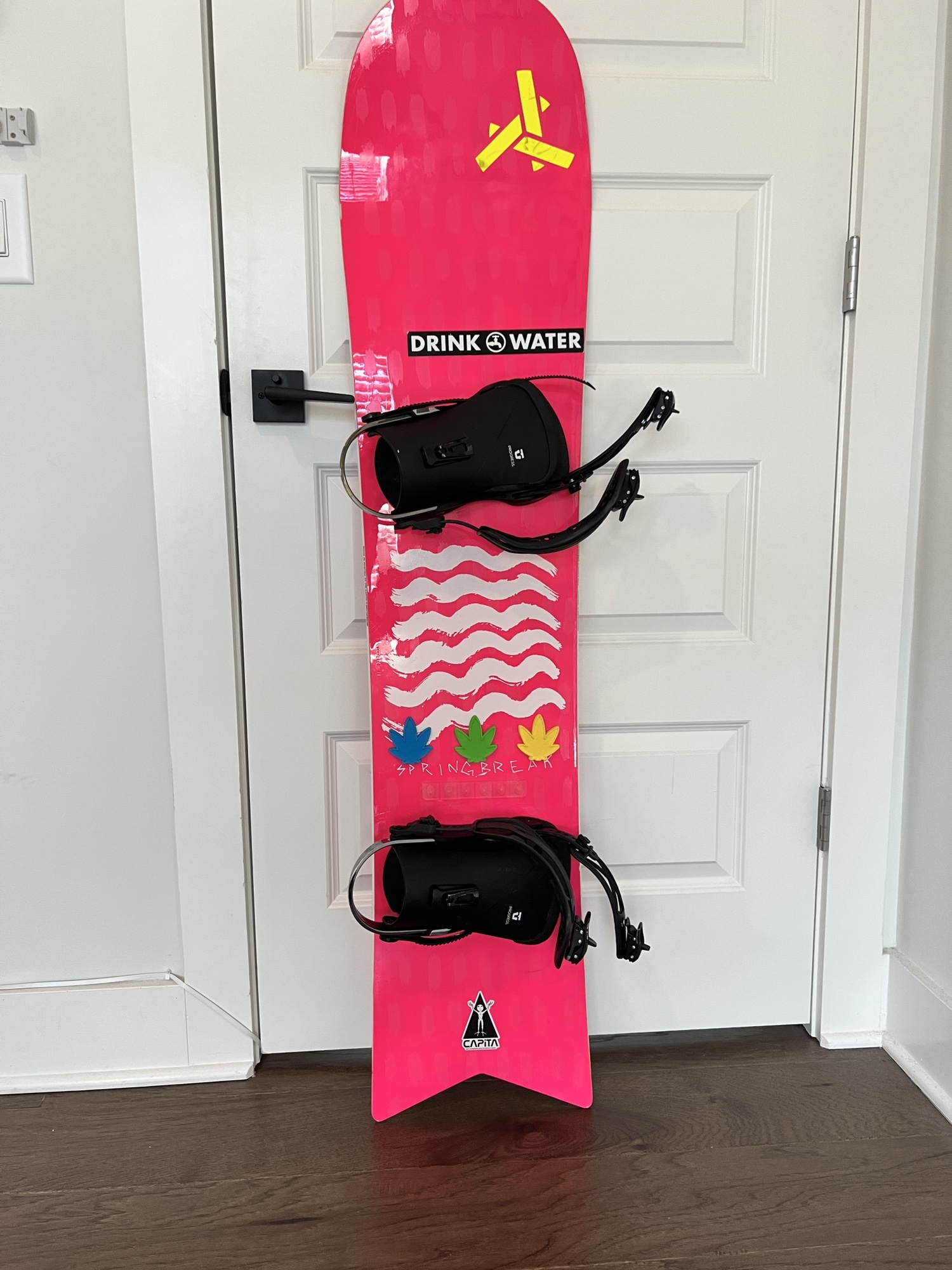 The SLUSH SLASHER Snowboard Deck from Springbreak / Capita 147cm